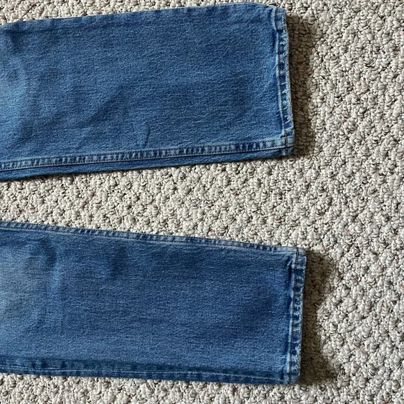 Abercrombie & Fitch Light Blue High Rise Jeans - Picture 2 of 7